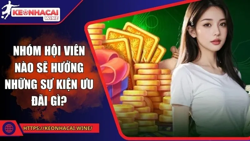 Nhóm hội viên nào sẽ hưởng những sự kiện ưu đãi gì?